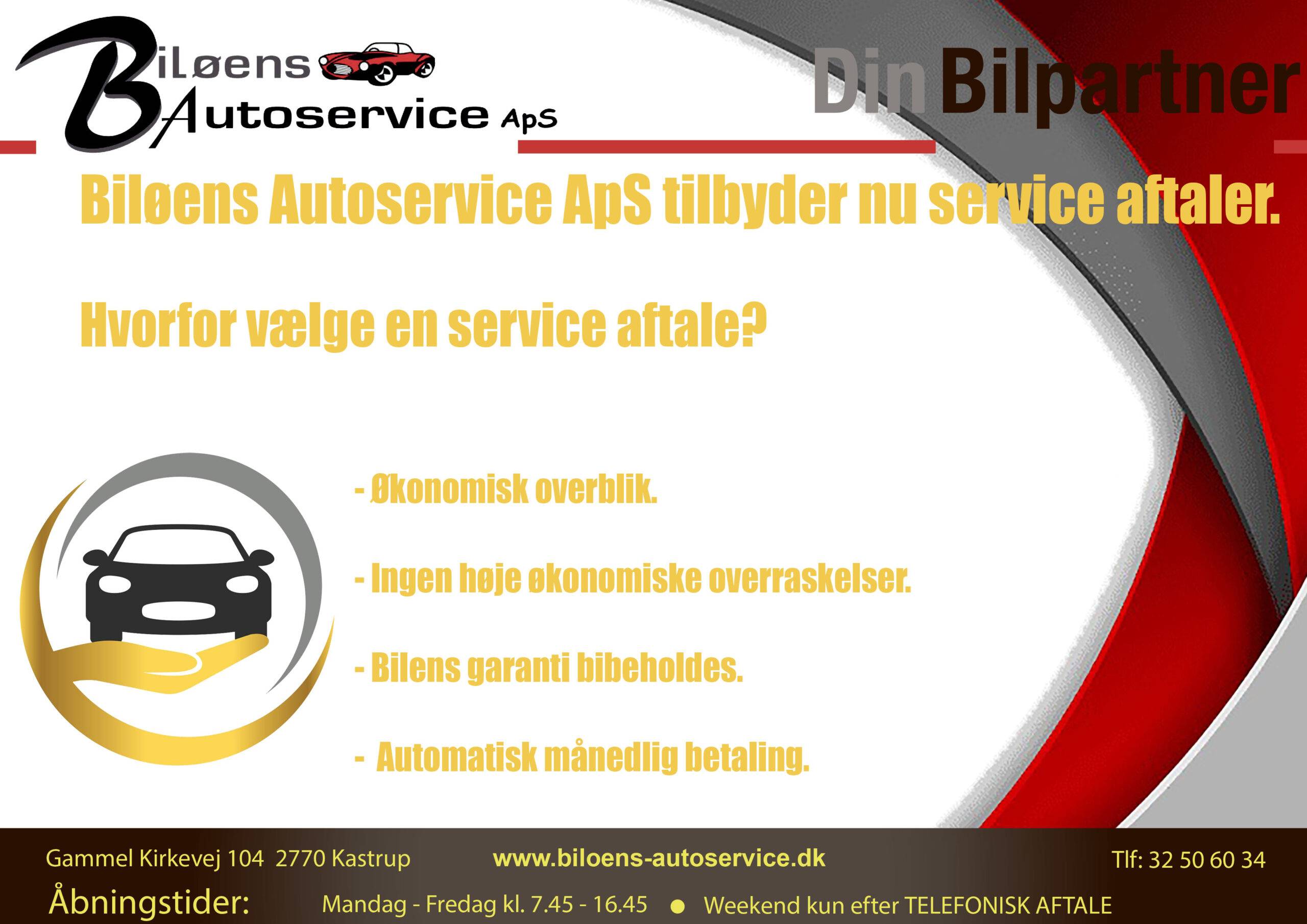 Service aftale 3 scaled - Månedens tilbud